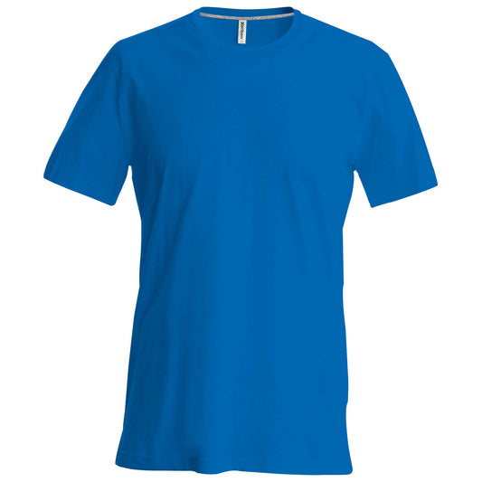 Yellow - Front - Kariban Mens Slim Fit Short Sleeve Crew Neck T-Shirt