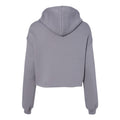 Storm - Back - Bella + Canvas Womens-Ladies Cropped Fleece Hoodie