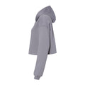 Storm - Side - Bella + Canvas Womens-Ladies Cropped Fleece Hoodie