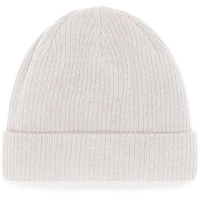 Sand - Back - Beechfield Organic Cotton Beanie