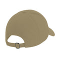 Desert Sand - Back - Beechfield Organic Cotton 6-panel Cap