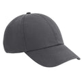 Graphite Grey - Front - Beechfield Organic Cotton 6-panel Cap