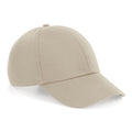 Sand - Front - Beechfield Organic Cotton 6-panel Cap