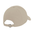 Sand - Back - Beechfield Organic Cotton 6-panel Cap