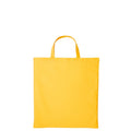 Gold - Front - Nutshell Cotton Short Handle Shopper