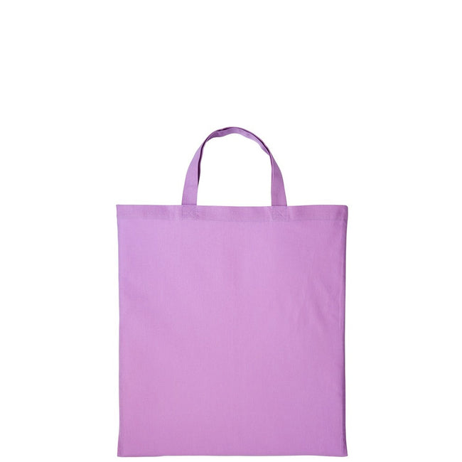 Lavender - Front - Nutshell Cotton Short Handle Shopper