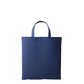 Oxford Navy - Front - Nutshell Cotton Short Handle Shopper