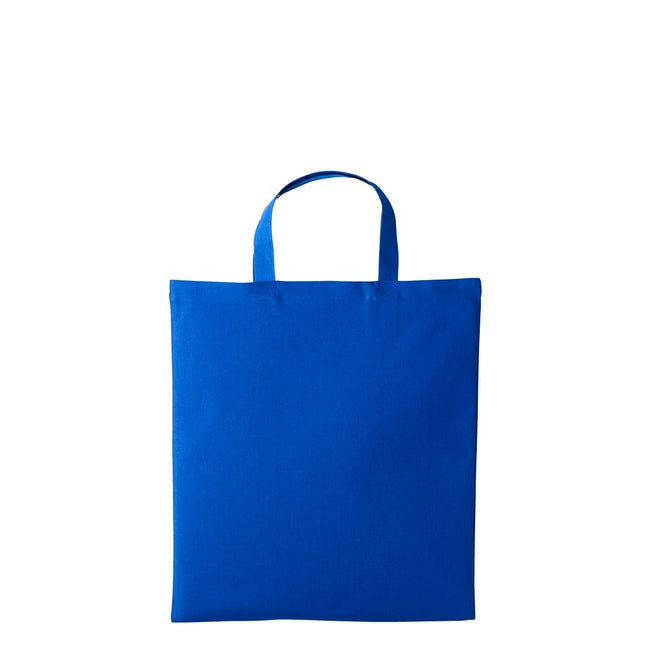 Royal Blue - Front - Nutshell Cotton Short Handle Shopper