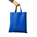 Royal Blue - Back - Nutshell Cotton Short Handle Shopper
