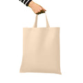 Sand - Back - Nutshell Cotton Short Handle Shopper
