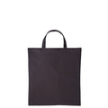 Storm Dark Grey - Front - Nutshell Cotton Short Handle Shopper