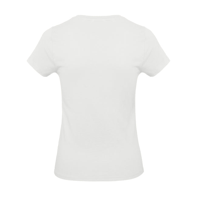White - Back - Kariban Womens-Ladies Feminine Fit Short Sleeve V Neck T-Shirt