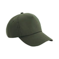 Olive Green - Front - Beechfield Authentic 5-Panel Cap
