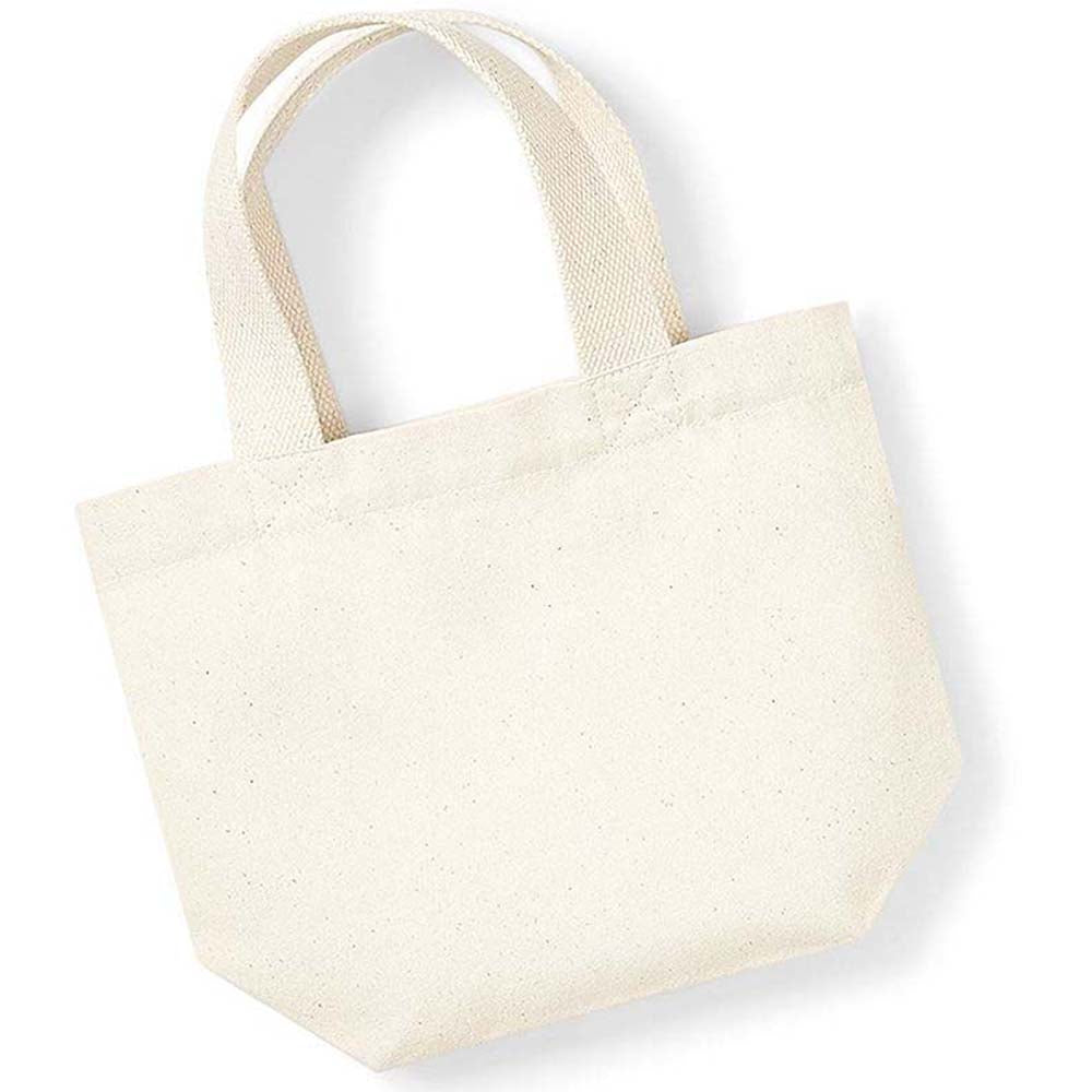 Natural - Back - Westford Mill EarthAware Organic Marina Mini Tote