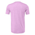 Heather Prism Lilac - Back - Bella + Canvas Adults Unisex Heather Cvc Short Sleeve T-Shirt
