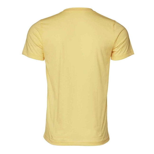 French Vanilla Heather - Back - Bella + Canvas Adults Unisex Heather Cvc Short Sleeve T-Shirt