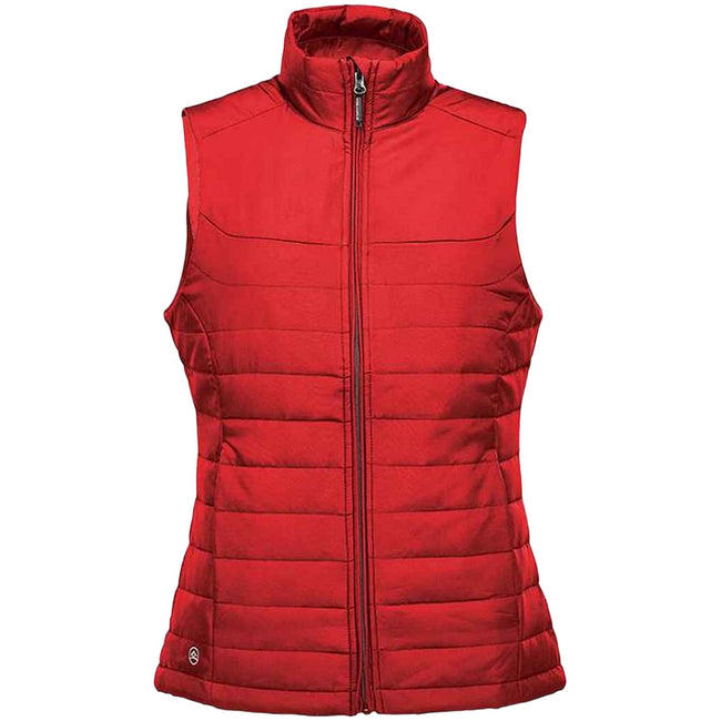Red - Front - Stormtech Mens Nautilus Quilted Bodywarmer-Gilet