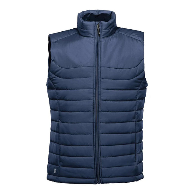Navy - Front - Stormtech Mens Nautilus Quilted Bodywarmer-Gilet