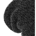Antique Grey - Back - Beechfield Unisex Heavy Gauge Slouch Beanie