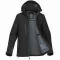 Black- Carbon - Lifestyle - Stormtech Mens Patrol Technical Softshell Jacket