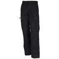 Black - Front - Kariban Spaso Heavy Canvas Workwear Trouser - Pants