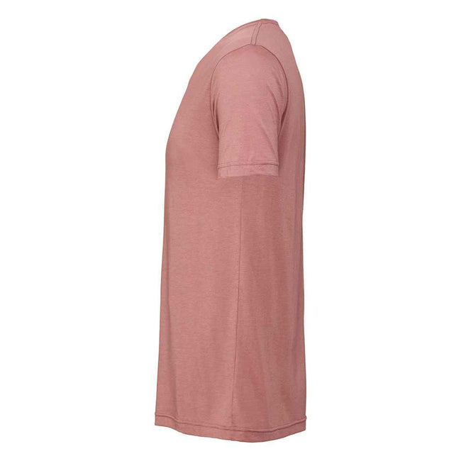 Mauve Triblend - Side - Bella Canvas Unisex Adults Triblend Crew Neck T Shirt