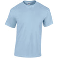 Light Blue - Front - Gildan Adults Unisex Heavy Cotton T Shirt