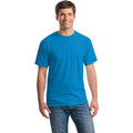 Sapphire Blue - Lifestyle - Gildan Adults Unisex Heavy Cotton T Shirt