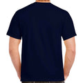 Navy - Back - Gildan Adults Unisex Heavy Cotton T Shirt