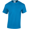 Sapphire Blue - Front - Gildan Adults Unisex Heavy Cotton T Shirt