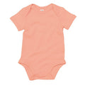 Dusty Rose - Front - Babybugz Baby Unisex Cotton Bodysuit