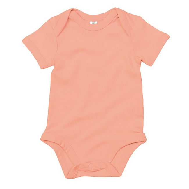 Dusty Rose - Front - Babybugz Baby Unisex Cotton Bodysuit