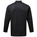 Black - Back - Premier Unisex Adults Chefs Coolchecker Long Sleeve Jacket