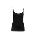 Black - Front - Kariban Womens-Ladies Strappy Tank Top