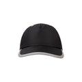 Black - Front - Yoko Adults Unisex Safety Bump Cap
