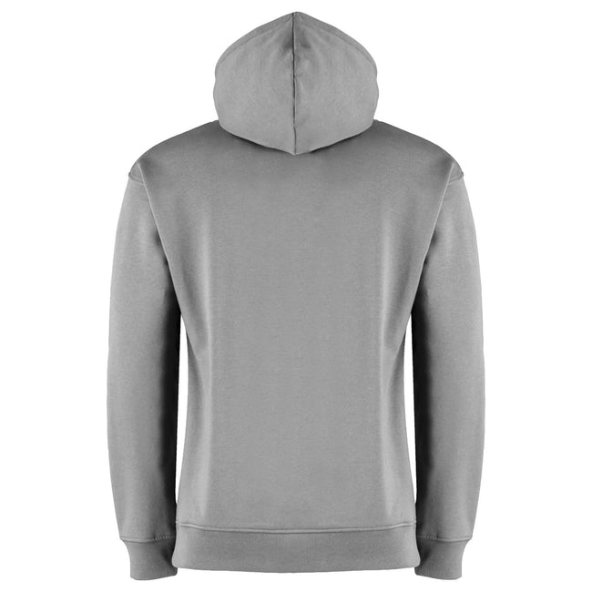 Grey Heather - Back - Kustom Kit Adults Unisex Regular Fit Hoodie
