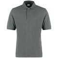 Dark Grey - Front - Kustom Kit Mens Classic Fit Cotton Klassic Superwash Polo