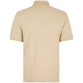 Sand - Back - Kustom Kit Mens Classic Fit Cotton Klassic Superwash Polo