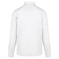 White - Back - Kariban Mens Nevada Shirt