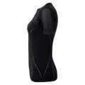 Black - Side - TriDri Womens-Ladies TriDri 3D Fit Seamless Sports Top