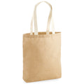 Natural - Front - Westford Mill Unlaminated Jute Tote