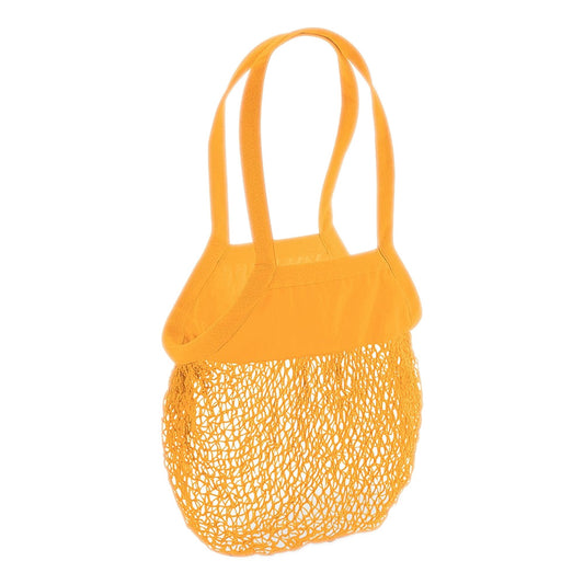 Amber - Front - Westford Mill Organic Cotton Mesh Grocery Bag