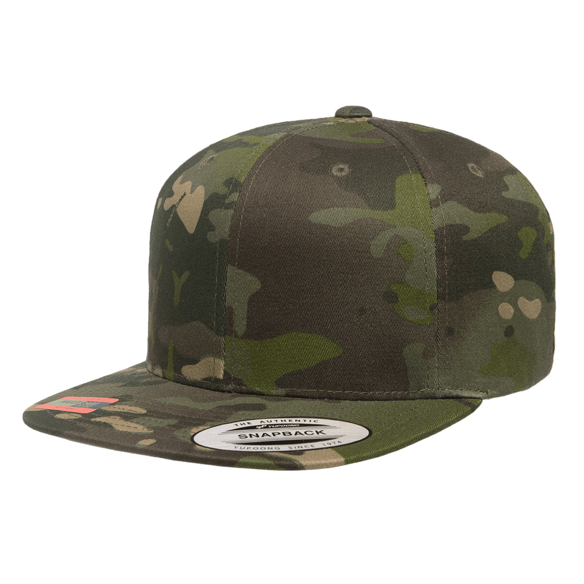 Tropic - Pack Shot - Flexfit By Yupoong Classic Snapback Multicam Cap
