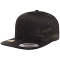 Black Multicam - Pack Shot - Flexfit By Yupoong Classic Snapback Multicam Cap