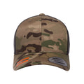 Multicam - Front - Flexfit by Yupoong Multicam Retro Trucker Cap