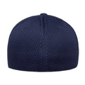 Navy - Back - Flexfit By Yupoong Flexfit Tactel Mesh Cap