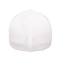 White - Back - Flexfit By Yupoong Flexfit Tactel Mesh Cap