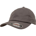 Dark Grey - Front - Flexfit By Yupoong Mens Cotton Twill Dad Cap