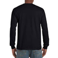 Black - Back - Gildan Unisex Adults Hammer Long Sleeve T-Shirt
