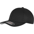 Black - Front - Flexfit By Yupoong Flexfit Athletic Mesh Cap